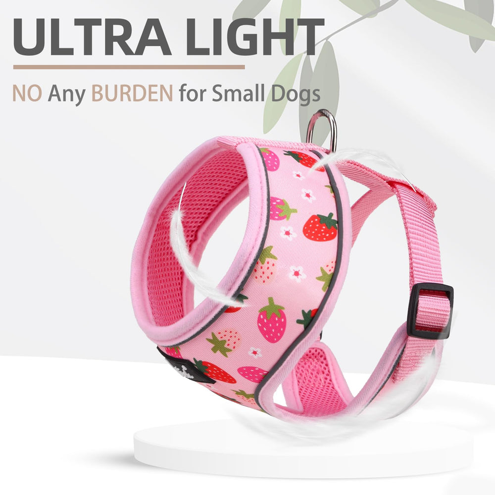 PUPTECK air mesh breathable material keeps pets cool while wearing