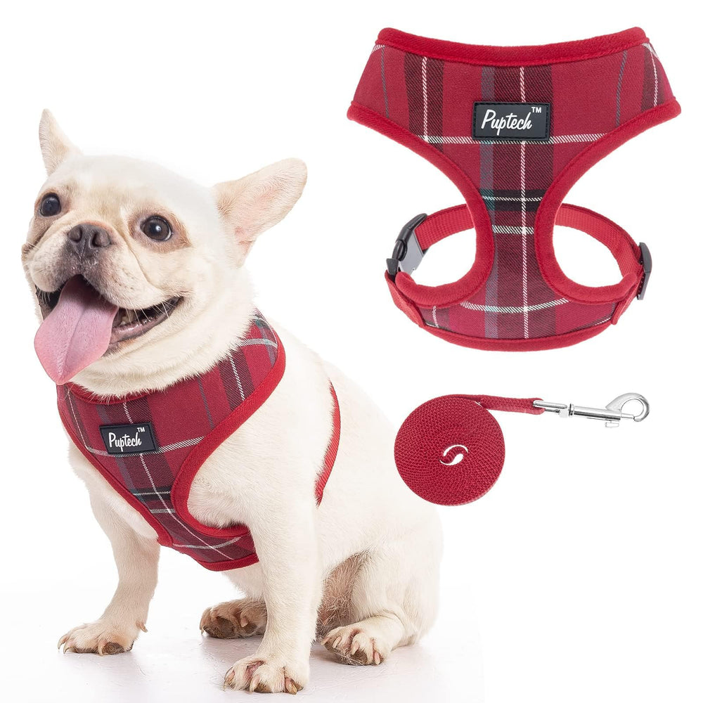 Arnés de malla suave PUPTECK para perros, cómodo en paseos diarios.