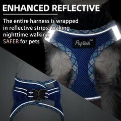PUPTECK arnés reflectivo mejora visibilidad nocturna y seguridad.