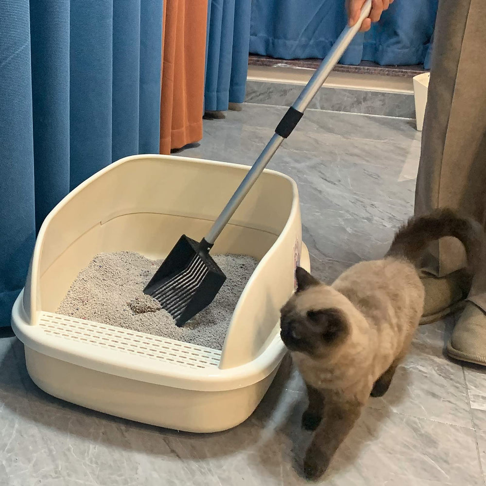 PUPTECK coop-cleaning cat litter scoop ideal for chicken coop maintenance.