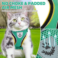 PUPTECK correa gato 4-9 pies para paseos seguros y controlados