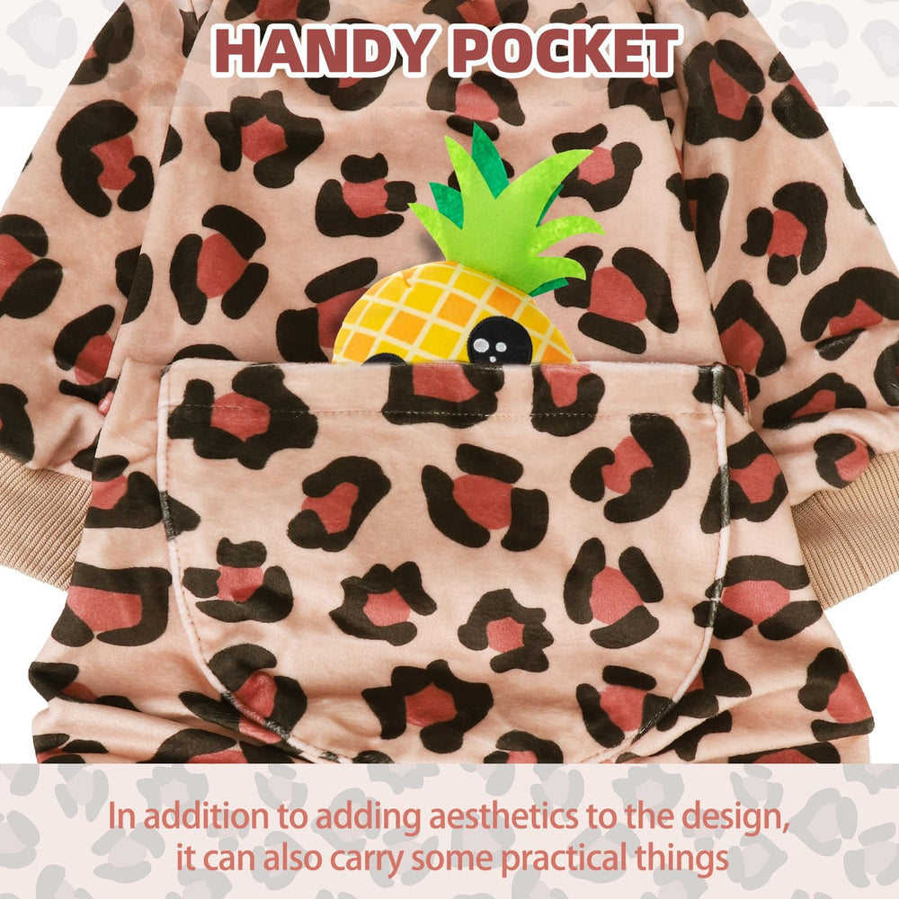 Pupteck cute patterns dog pajamas showcase charming, comfortable design for daily wear.