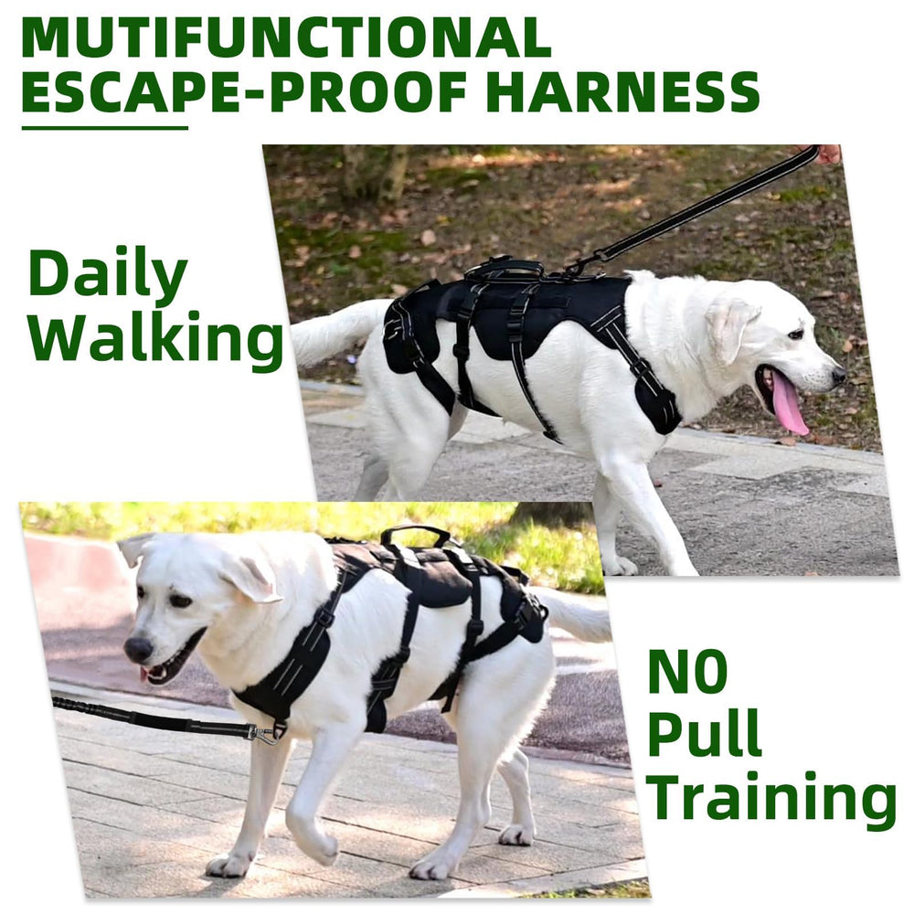 PUPTECK dog lift harness durable-material closeup reveals breathable mesh lining.