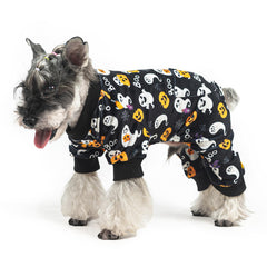 PUPTECK dog pajamas size L measurements help ensure a comfy fit.