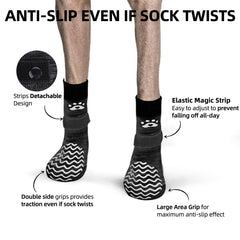 PUPTECK dog socks non-slip sole on floor for confident grip