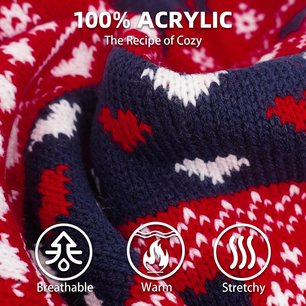 PUPTECK back-traction-opening dog sweater enables easy outdoor walks