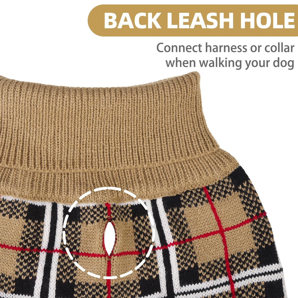 PUPTECK knit close-up reveals soft acrylic and stretch.