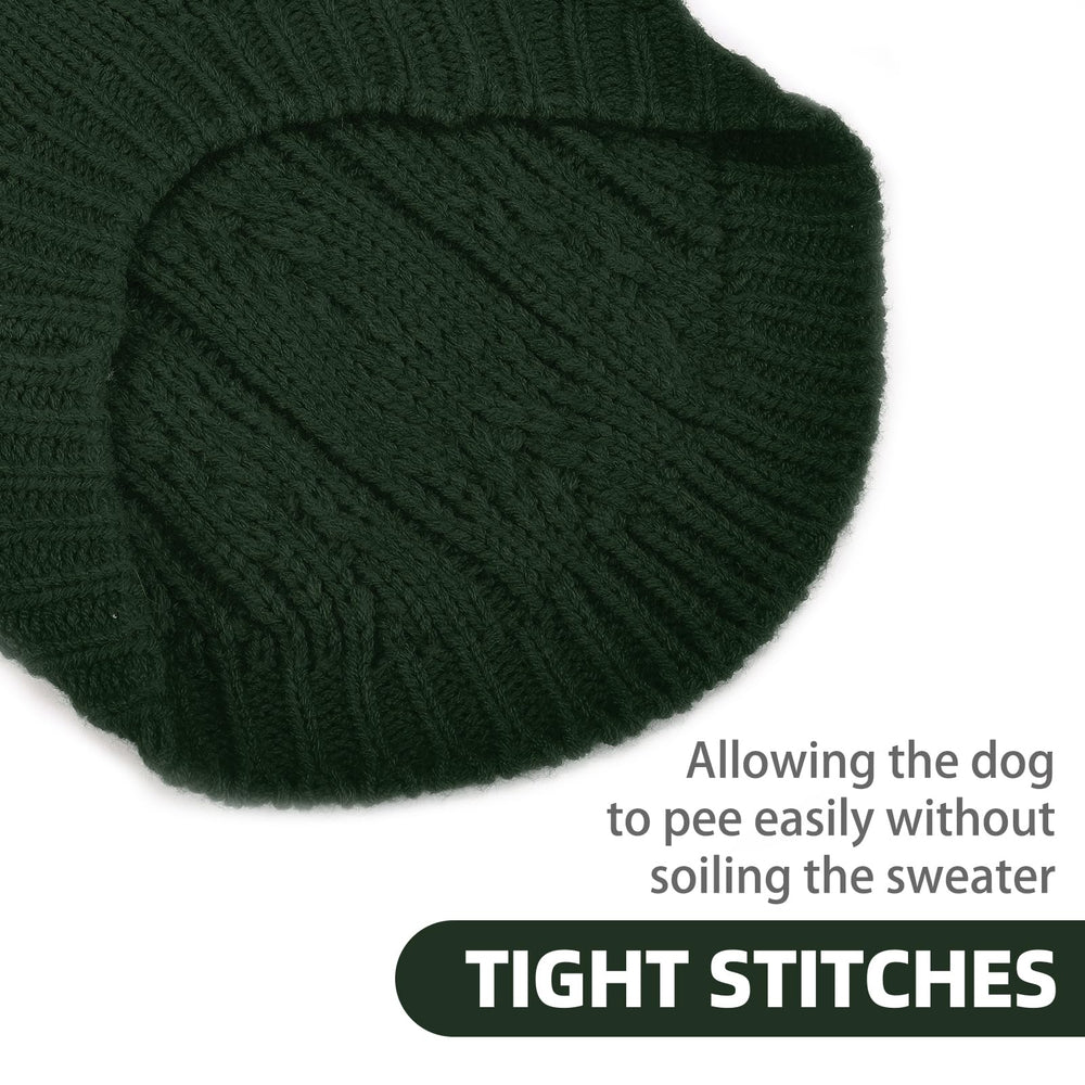 PUPTECK thick 100% acrylic knit traps warmth with skin-friendly feel