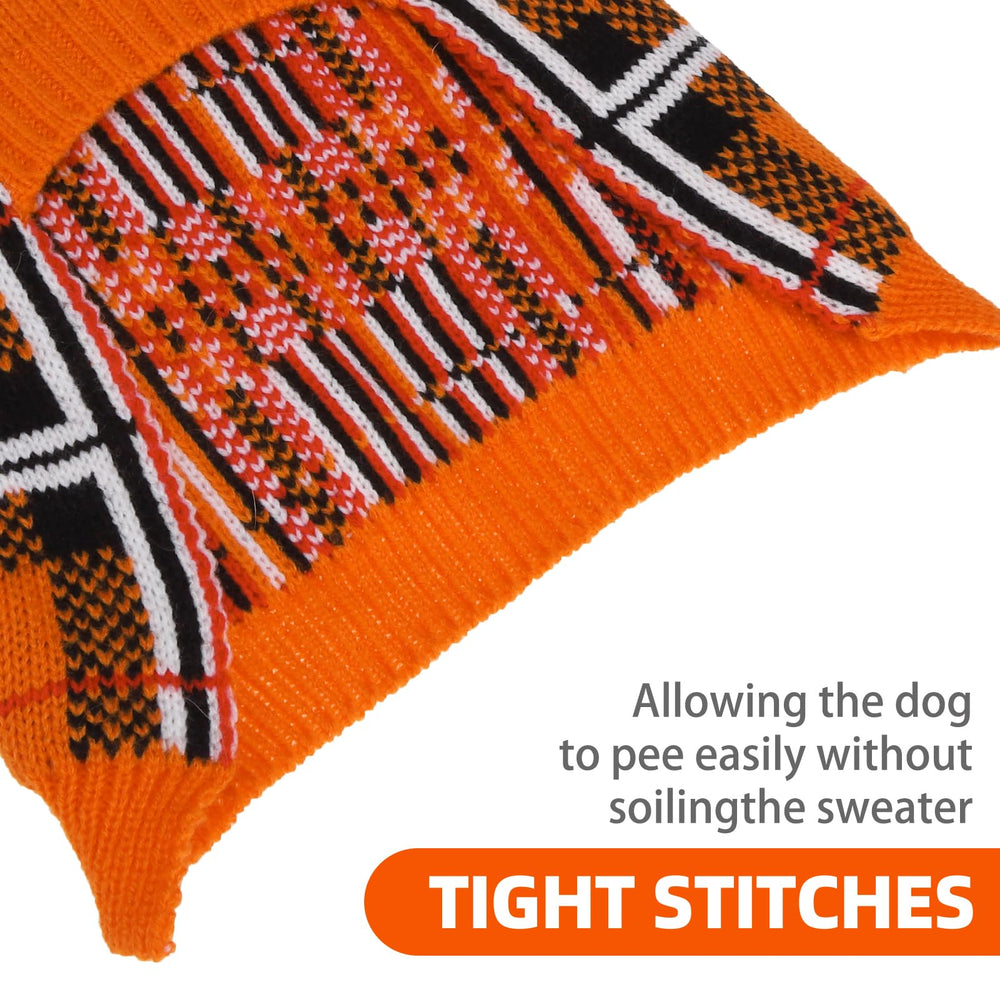 PUPTECK size guide view shows chest girth and back length.