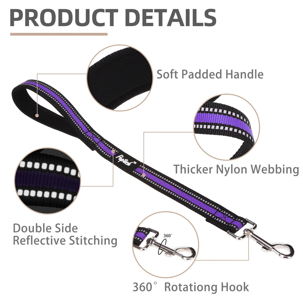 PUPTECK durable clip and rope closeup highlights sturdy hardware.