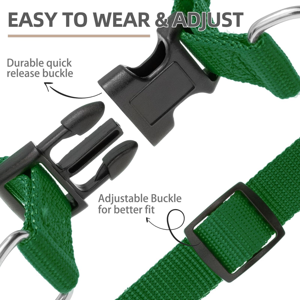 PUPTECK Durable nylon webbing close-up emphasizing long-lasting daily wear.