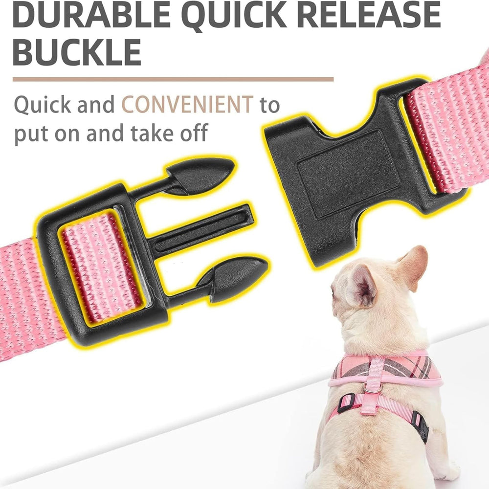 PUPTECK easy-on-off quick-release buckle for fast setup.