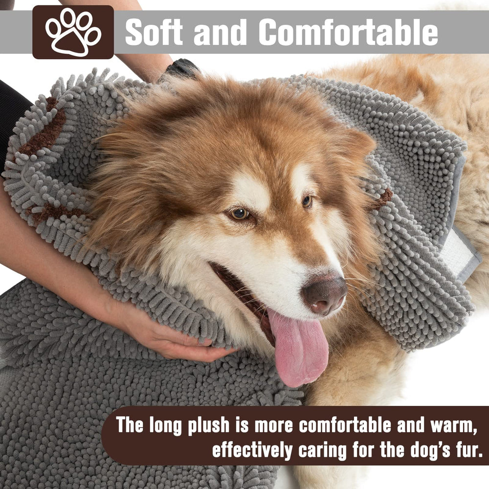 PUPTECK gray dog-footprint design complements modern home décor.