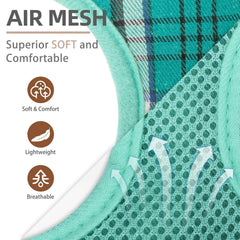PUPTECK harness with air mesh breathable fabric and soft edges reduces irritation