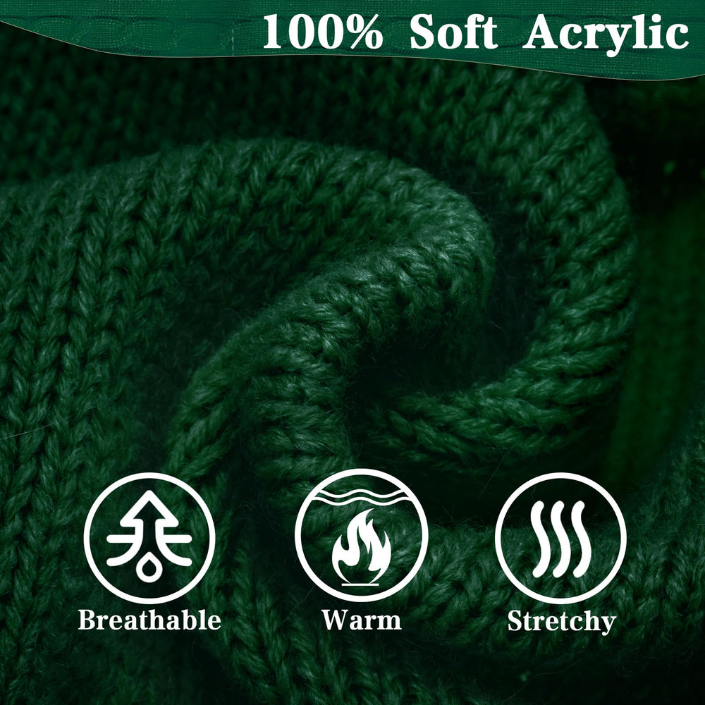 PUPTECK knit hoodie detail with hat hood design for added warmth on cold days