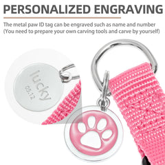 PUPTECK id-tag-diy engraving close-up showcases customizable dog identification.