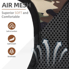 PUPTECK lightweight breathable air mesh keeps dogs cool during play.