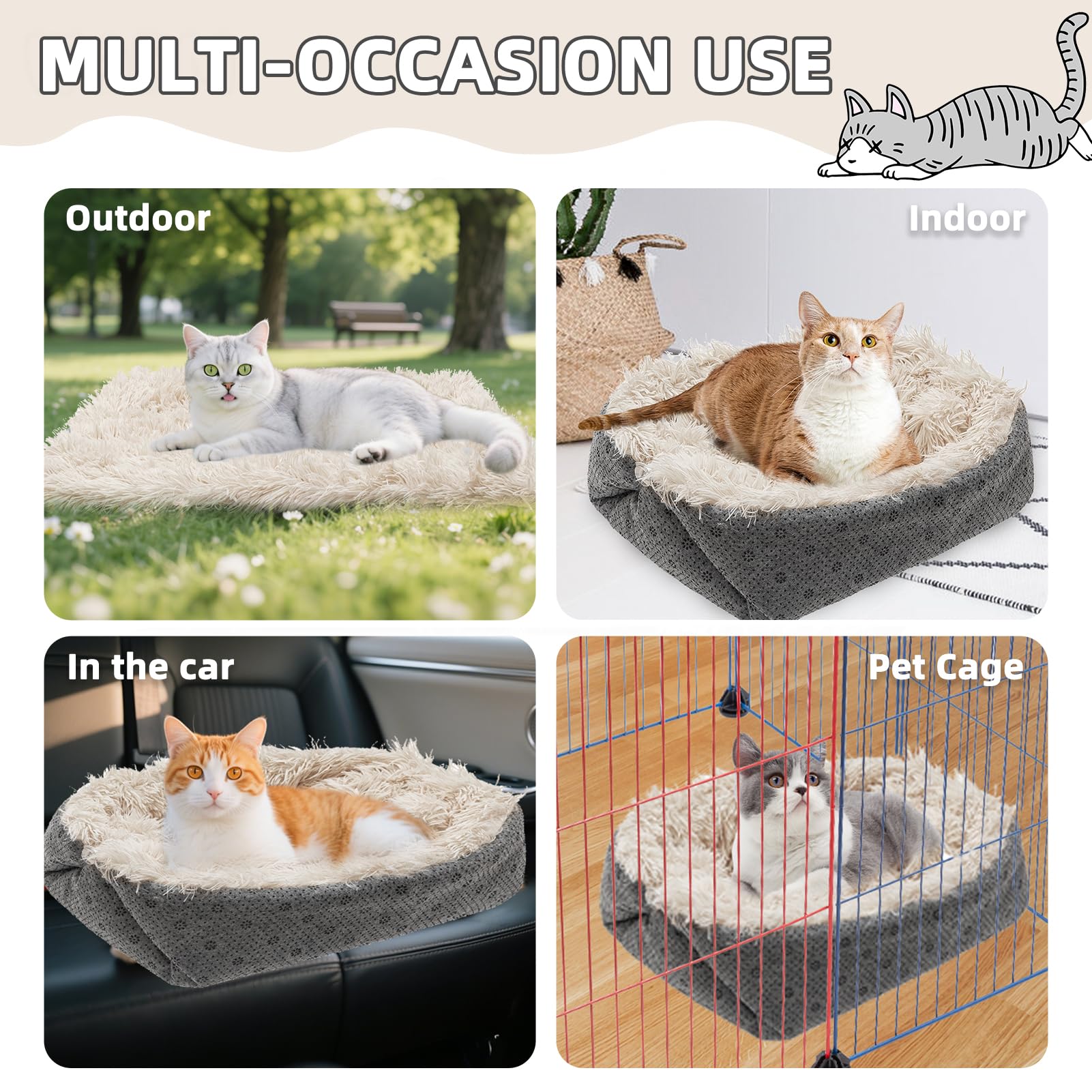 PUPTECK machine-washable bed makes quick cleanup after busy play sessions.