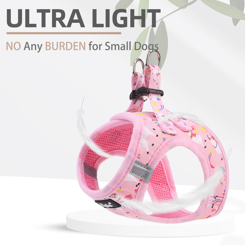PUPTECK no-pull design harness demonstrates chest-shoulder stress distribution