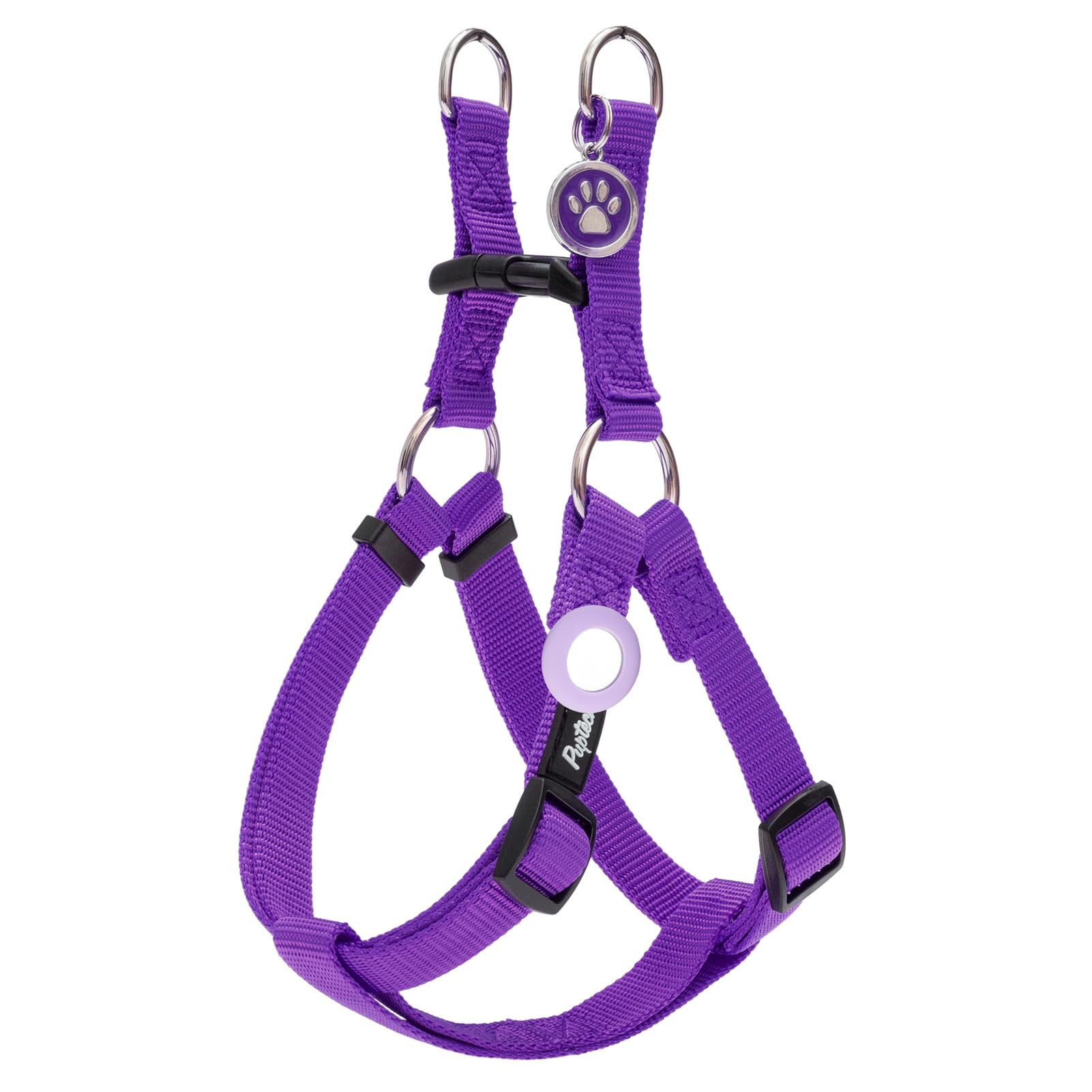 PUPTECK no pull harness chest-wrap design for comfortable, controlled walks.