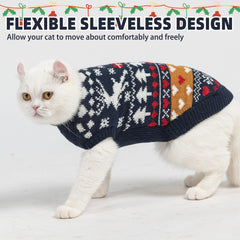 PUPTECK open belly design sweater enables comfortable movement.