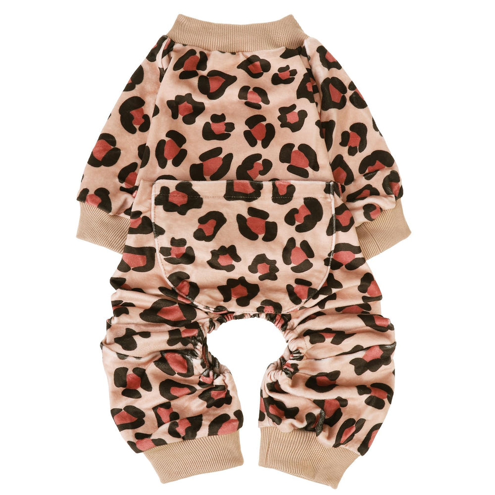 PUPTECK Pijama perro suave-tejido, comodidad para días fríos en casa.