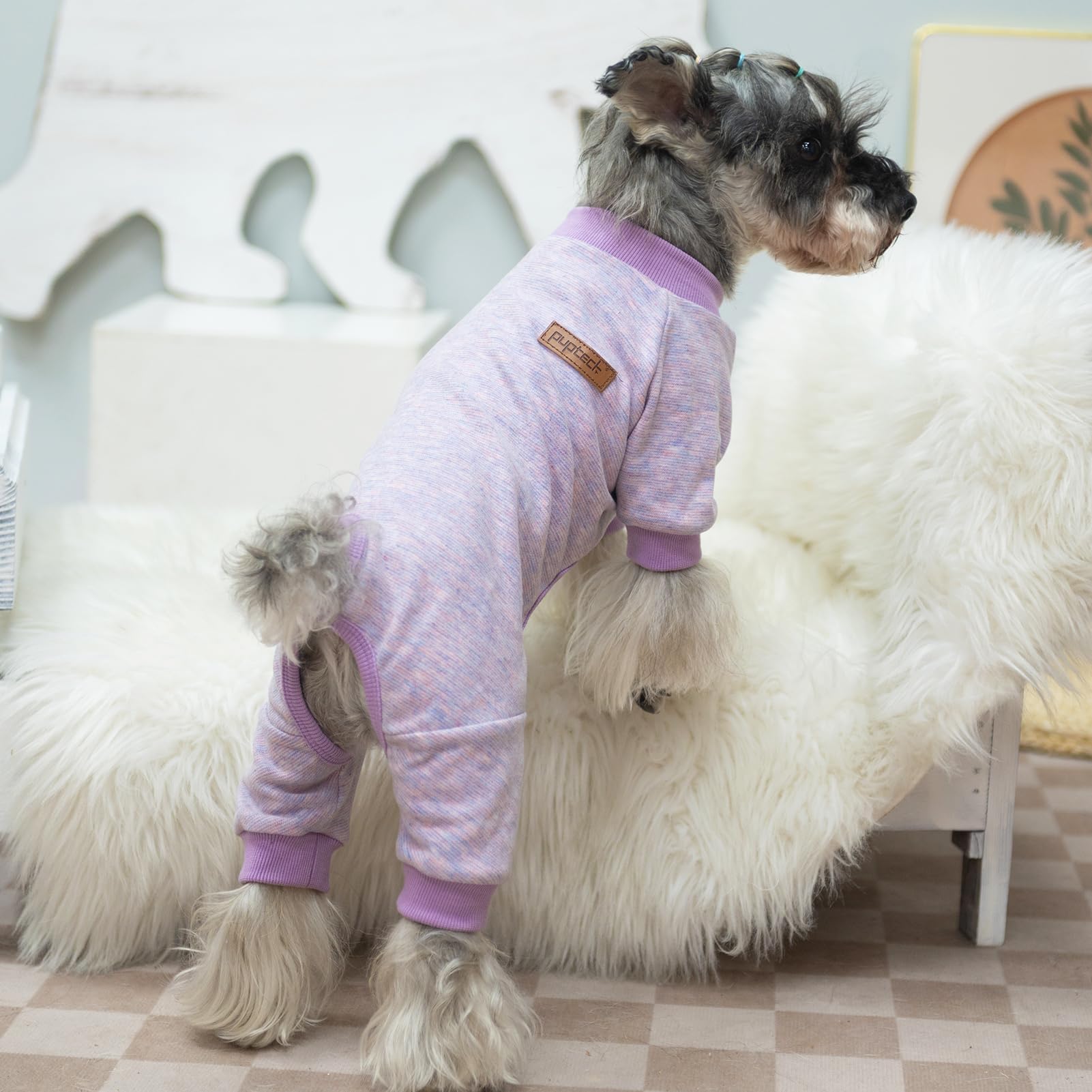 PUPTECK Pijama apta para interior y exterior, uso versátil.