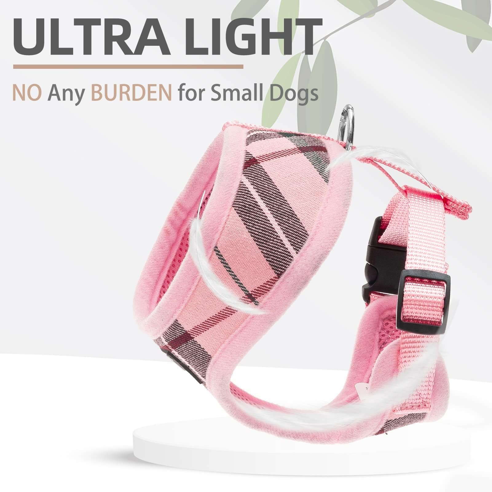 PUPTECK plaid pattern detail highlights classic stylish look for everyday walks