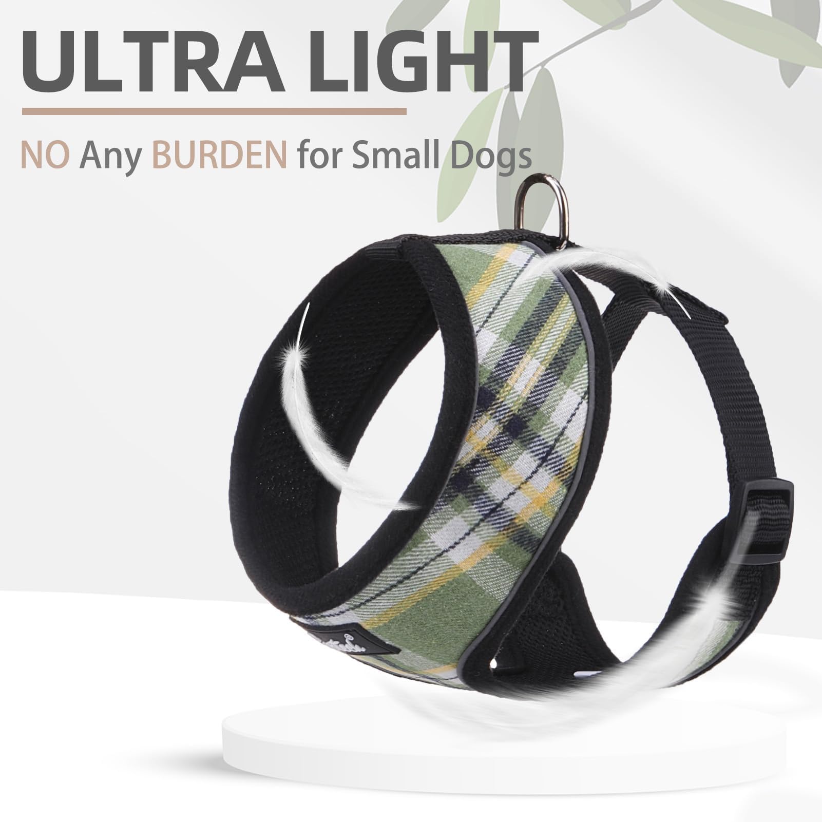 PUPTECK quick-release buckle operation for easy on/off during walks