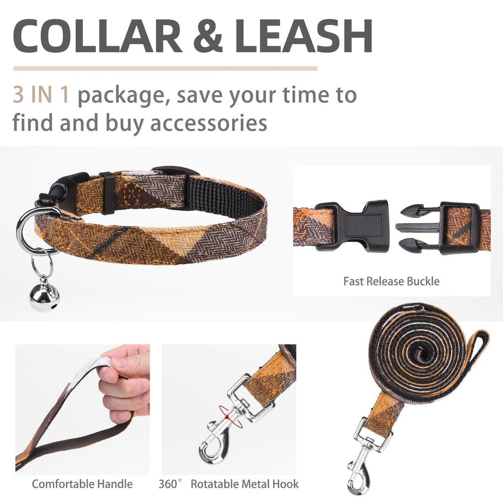 PUPTECK reflective plaid pattern enhances visibility during night walks.
