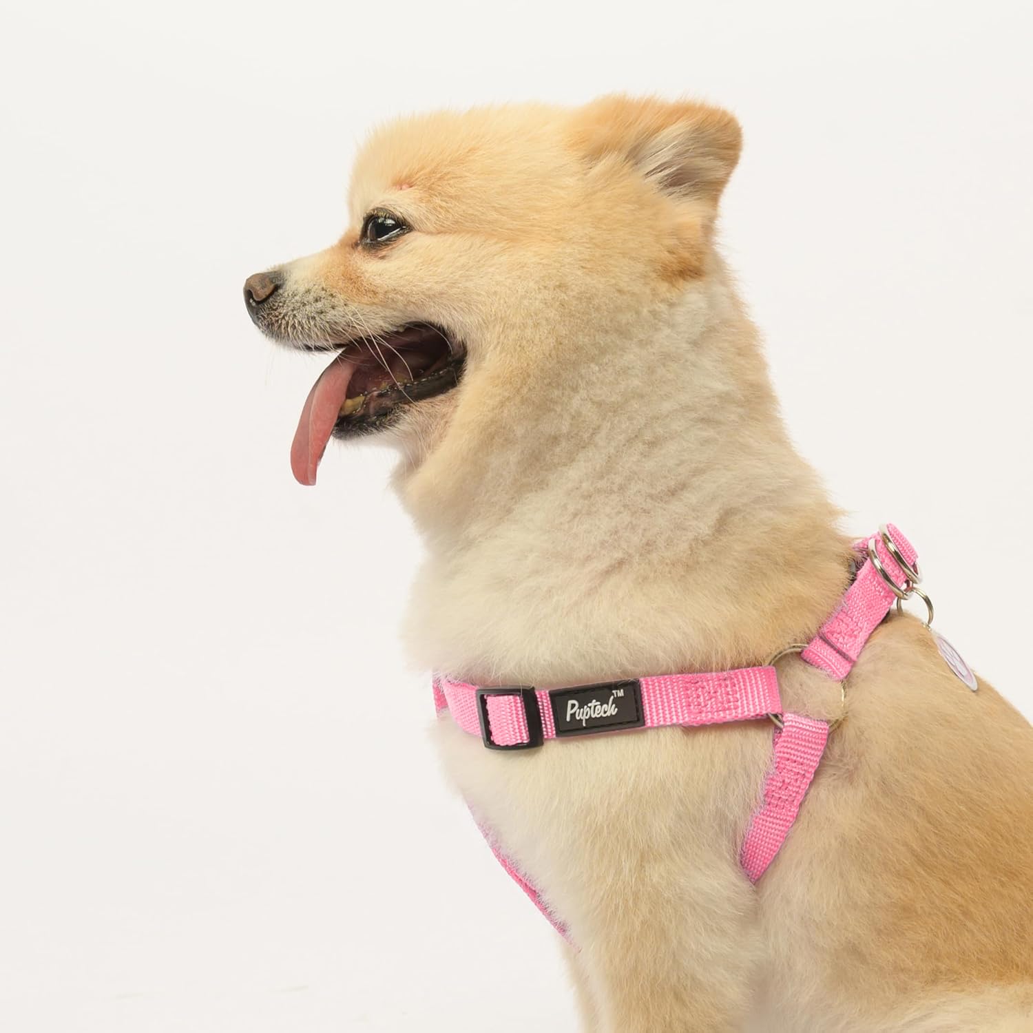 PUPTECK Size guide image helps find the right chest fit.