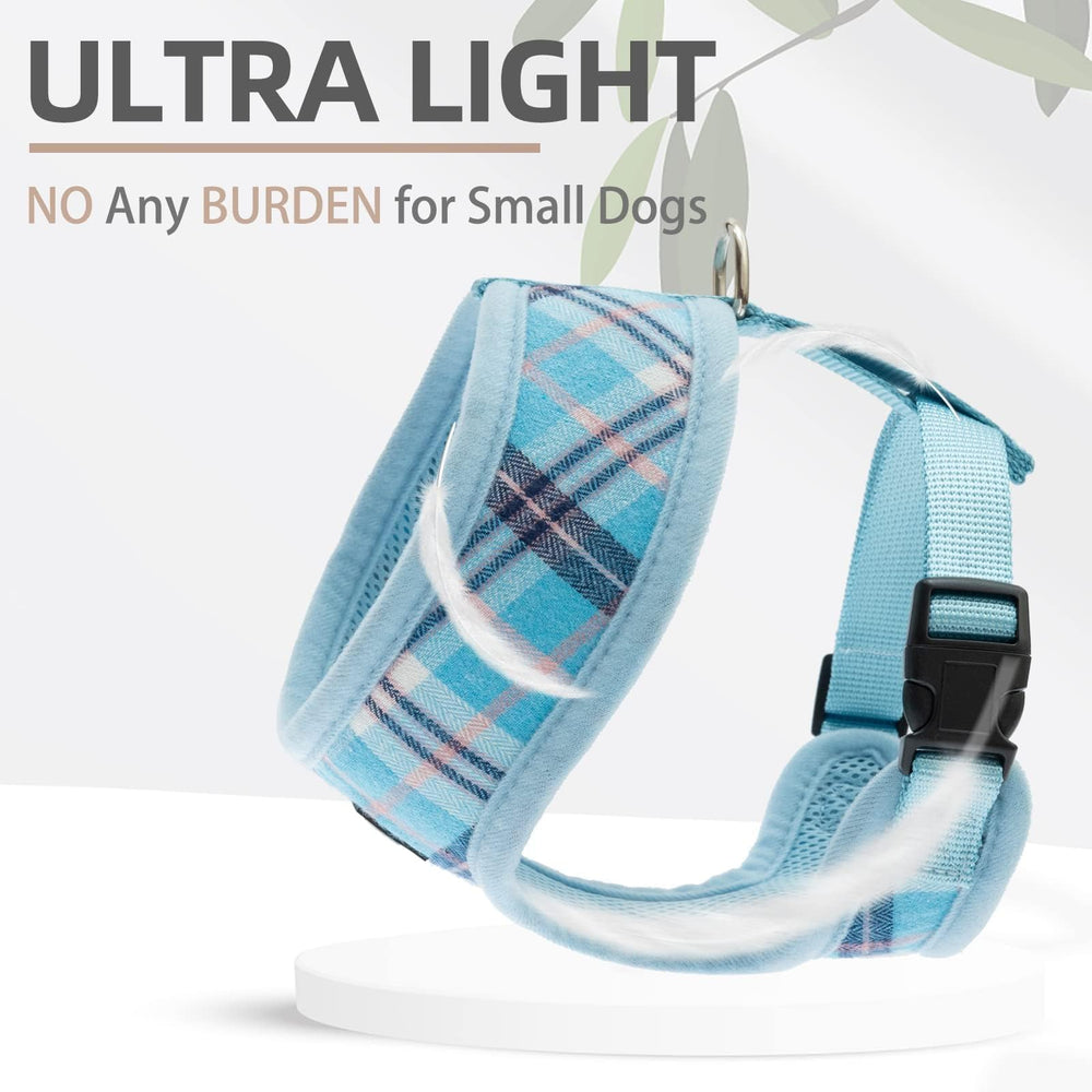PUPTECK size-guide harness illustration helps achieve the proper fit.