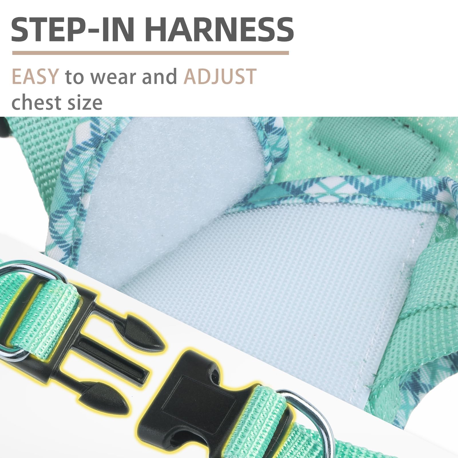 PUPTECK size guide for small dogs ensures a comfortable, proper fit