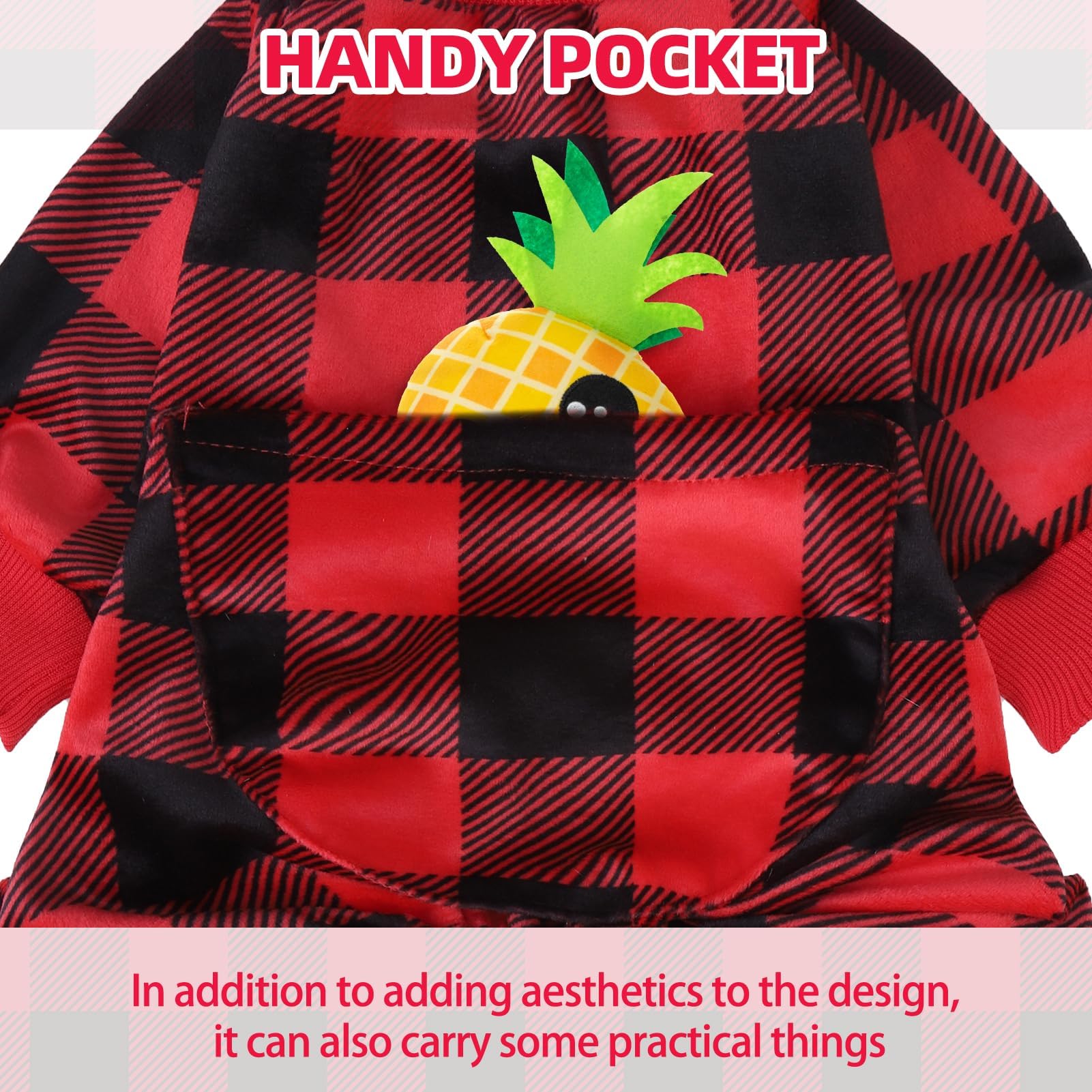 PUPTECK elastic cuffs and neckline improve freedom of movement.