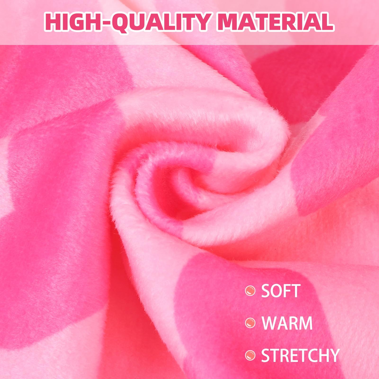 PUPTECK warm fleece texture keeps pets comfortable on chilly days.