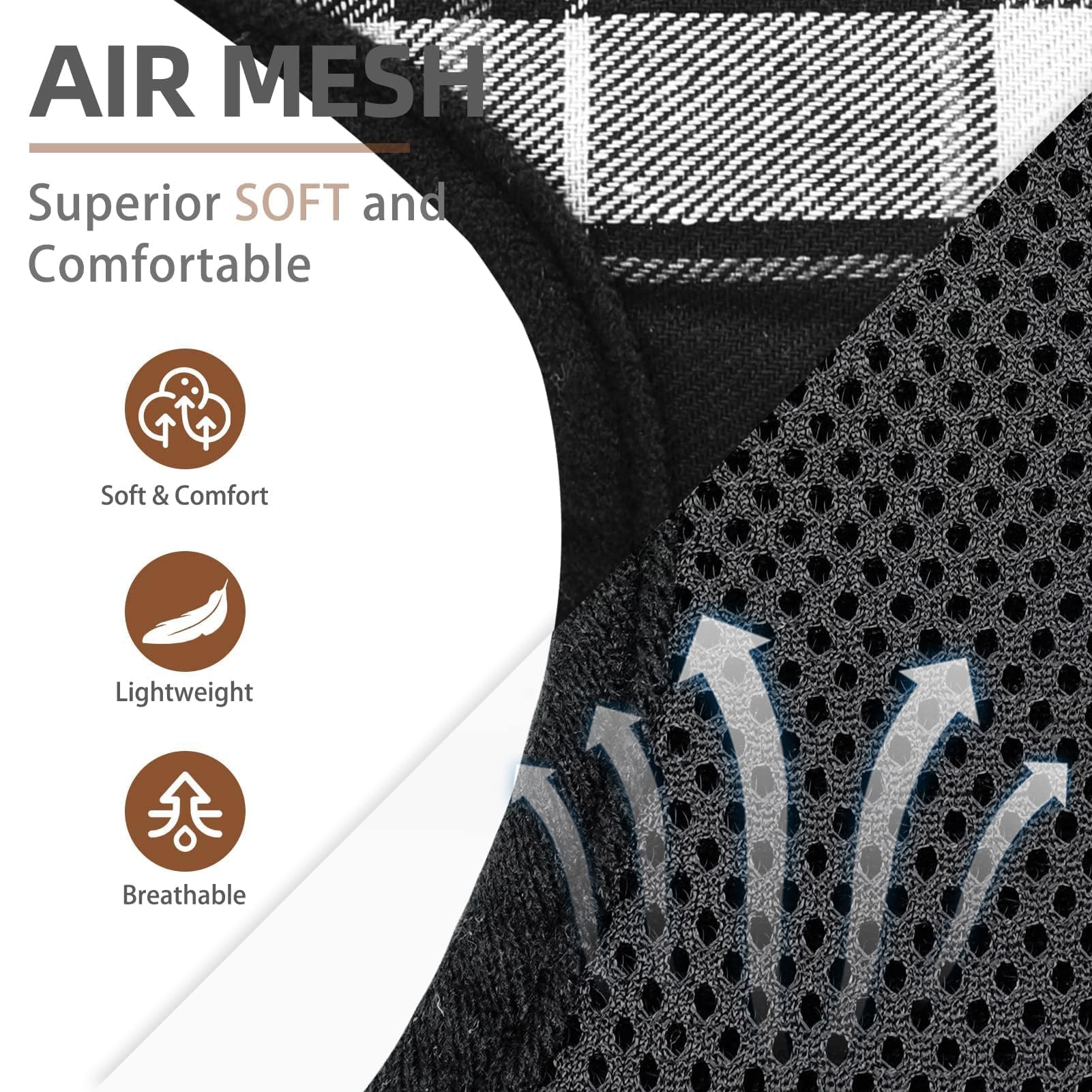 PUPTECK soft mesh harness air-mesh construction for breathability.