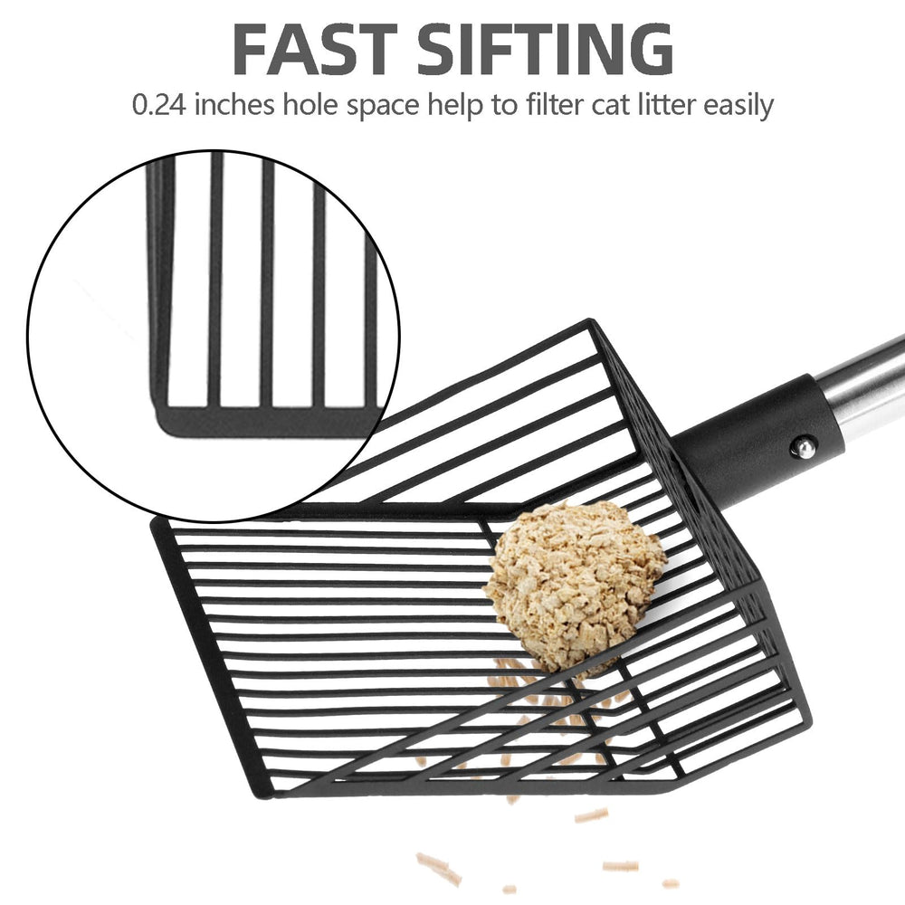 PUPTECK stainless-steel-rod-handle delivering durable, rust-free use.