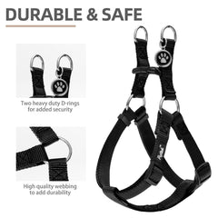 PUPTECK Step-in harness: easy on/off for quick outdoor outings