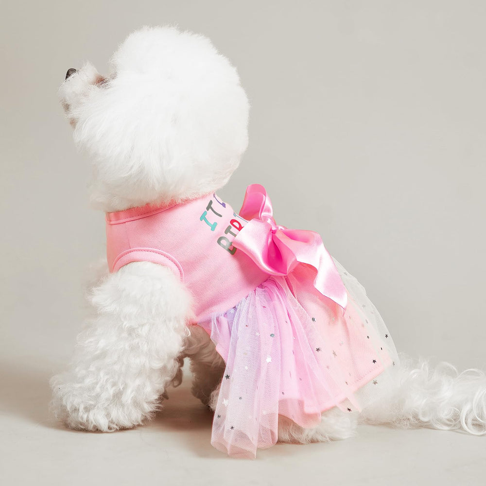 PUPTECK vestido perro fácil de colocar, sin complicaciones