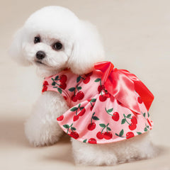 PUPTECK vestido para perro fiesta, diseño fácil de poner.