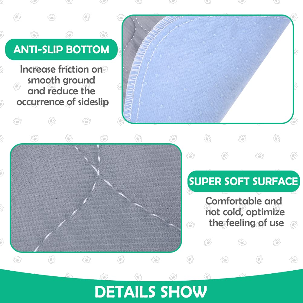 PUPTECK pad has non-slip bottom to stay in place.