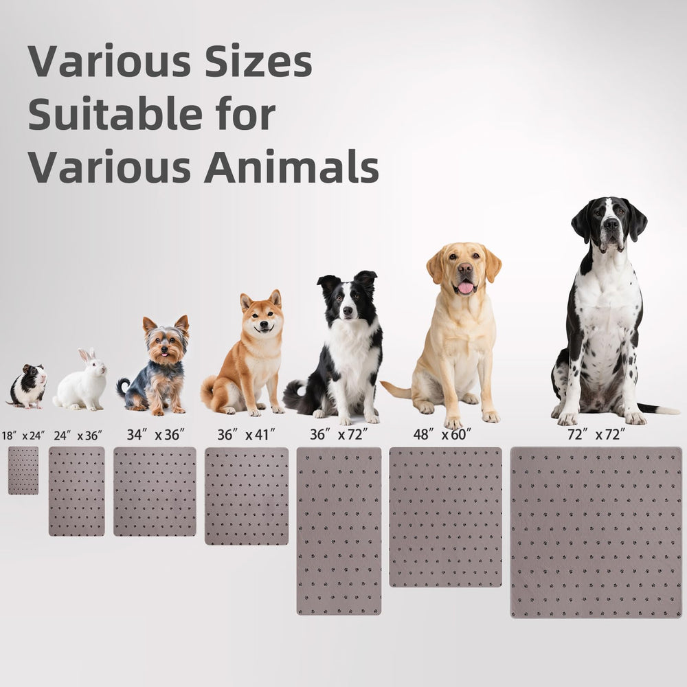 PUPTECK Washable Pee Pad 72x72 absorption layer close-up shows fast liquid absorption.