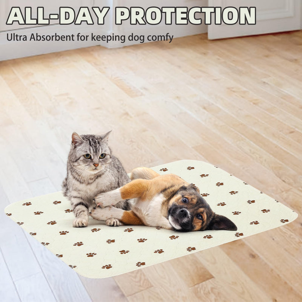 PUPTECK 4-pack washable pads ideal for potty training at home