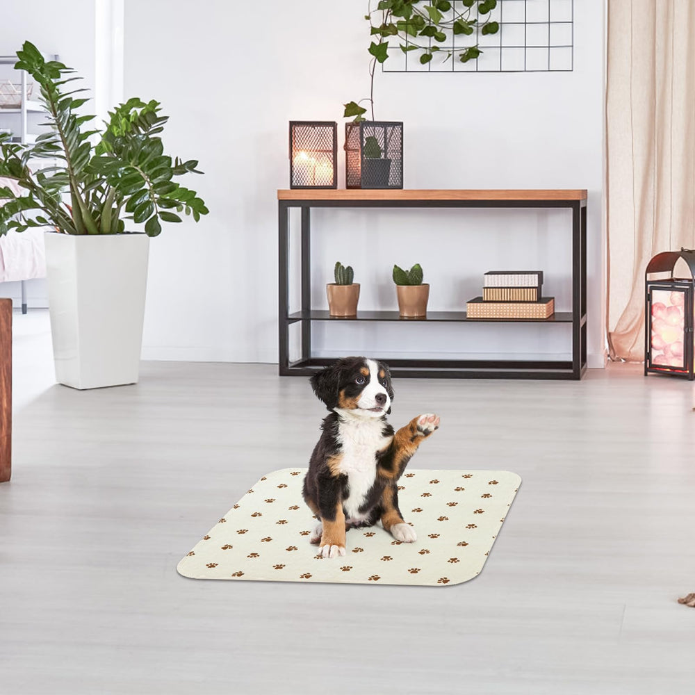 PUPTECK pack of 2 beige 34x36 inch pads for home protection