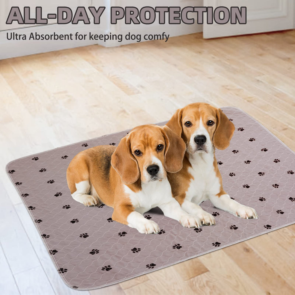 PUPTECK two-pack-36x41-inch pads provide back-up coverage.