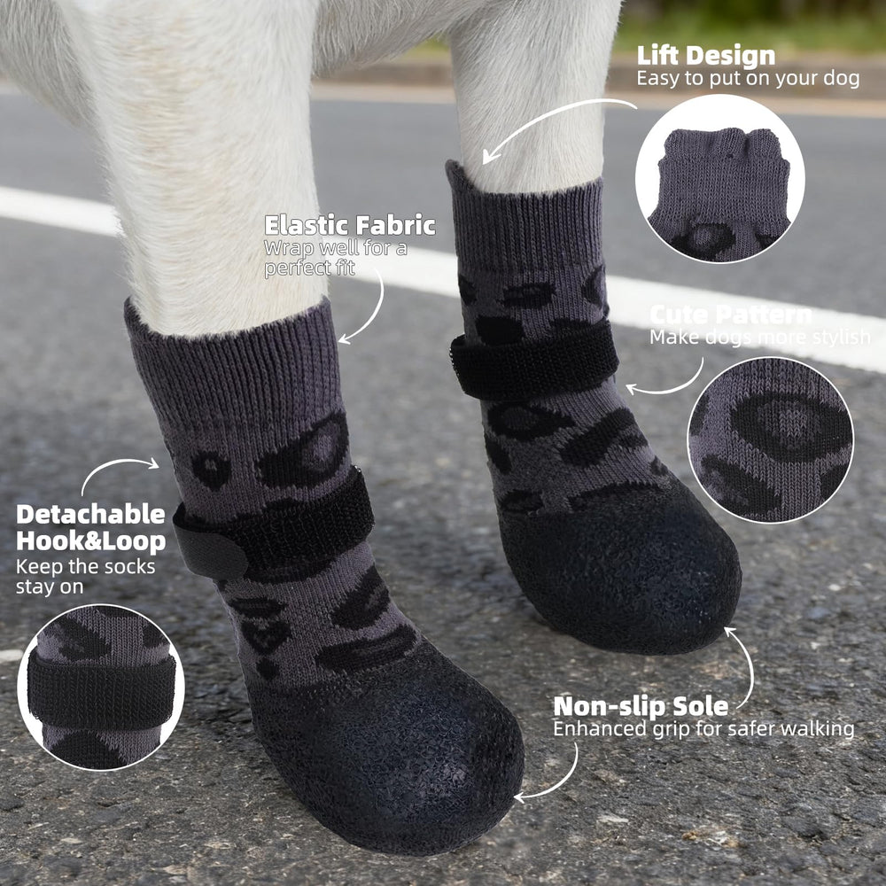 PUPTECK waterproof soles keep paws dry on wet surfaces during walks