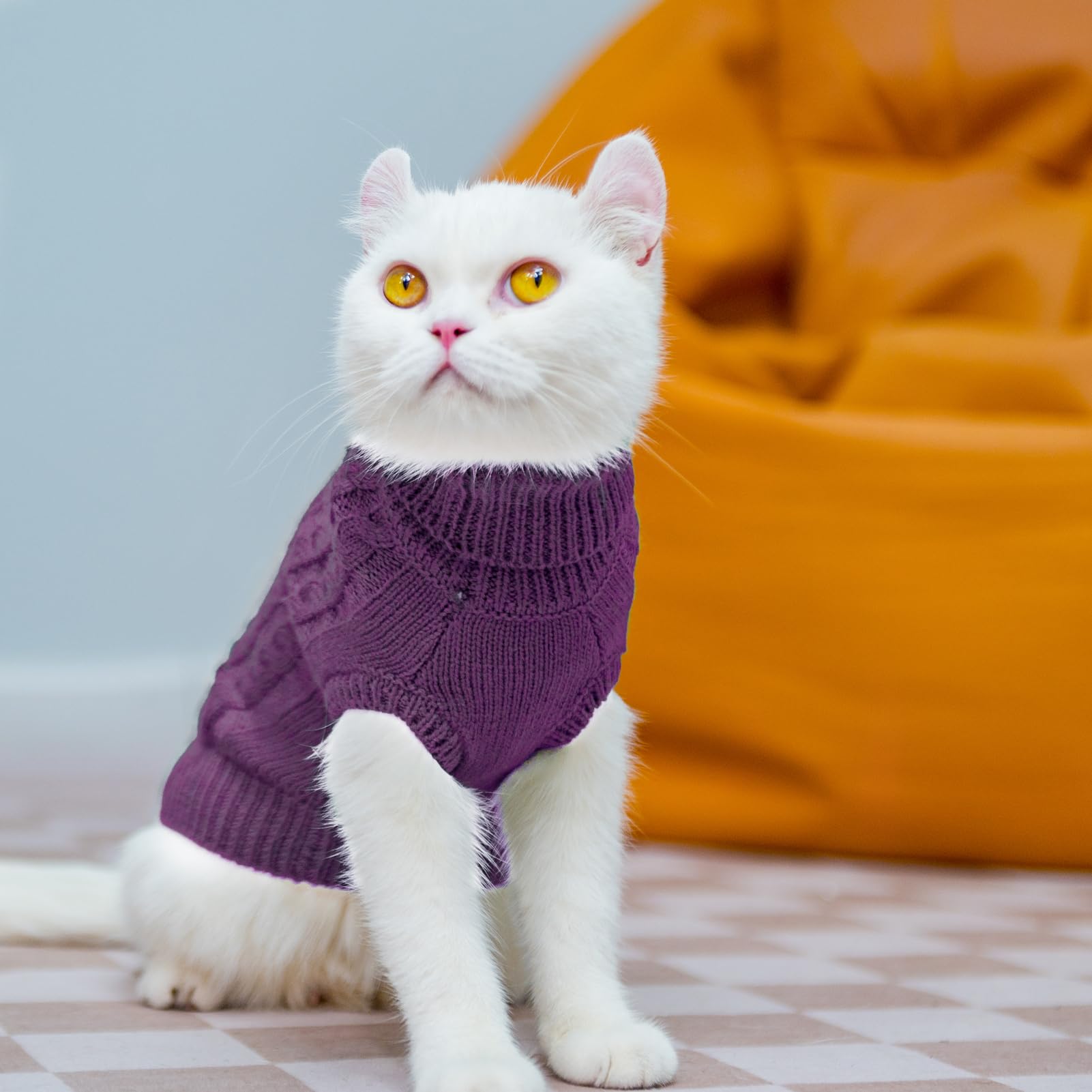 PUPTECK detailed collar close-up shows easy pullover fit for quick dressing.