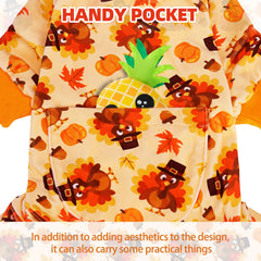 PUPTECK knit-pattern fleece pajamas show cozy warmth and playful design.