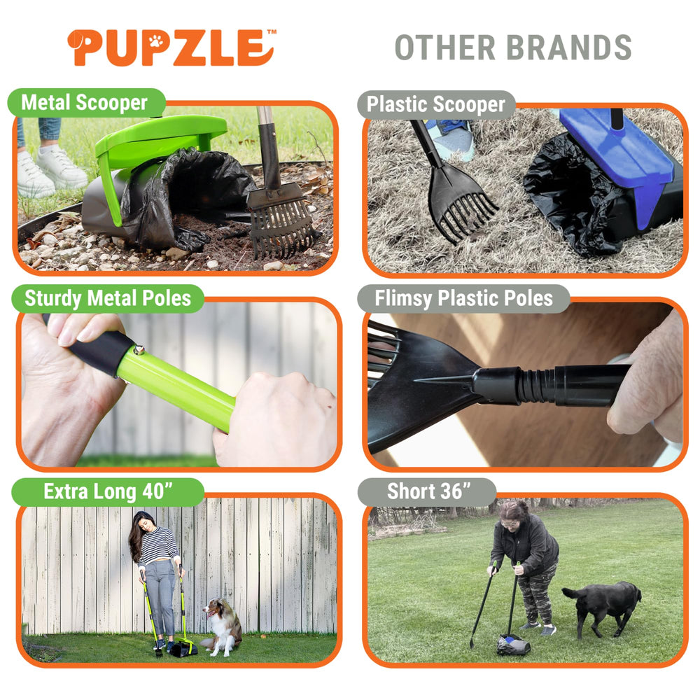 Pupzle 20-drawstring bags ready for quick disposal.
