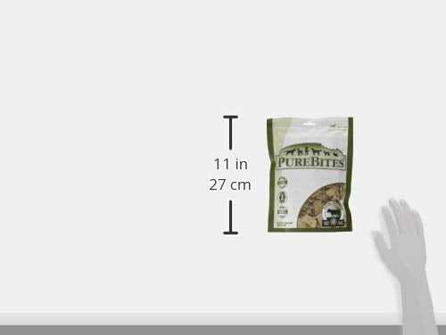 PureBites label shows USA-made, 1-ingredient beef liver